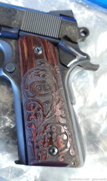 Colt TALO Ray Armand Jr Engraved 1911 45ACP o1970a1rfc 5" Layaway-img-24