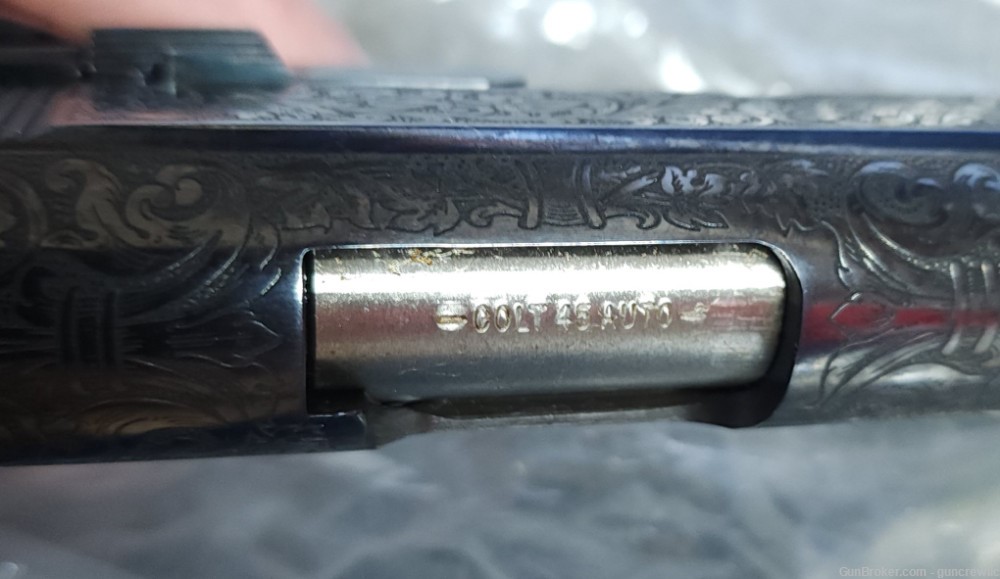 Colt TALO Ray Armand Jr Engraved 1911 45ACP o1970a1rfc 5" Layaway-img-28
