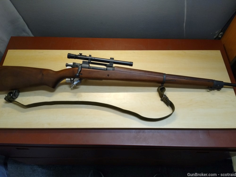 Gibbs Rifle Co. Reproduction Springfield 1903A4 Sniper .30-06 w/ scope-img-0