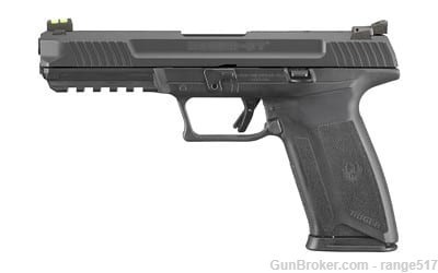 Ruger Ruger-57 Pro Pistol 5.7x28mm 20+1 5in BBL 16403 57 Five Seven Black-img-0