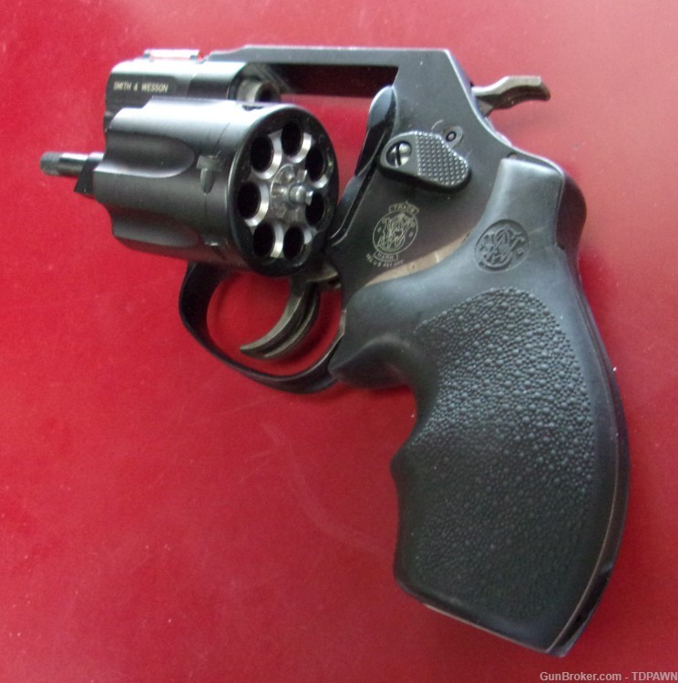 S&W 351PD AirLite PD .22 M.R.F. CTG 22 Magnum Revolver With Case Paperwork -img-6