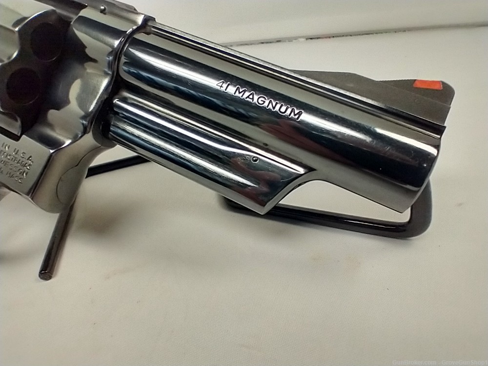 1976 Smith & Wesson Model 57 41 Magnum Revolver 4" BEAUTIFUL-img-12