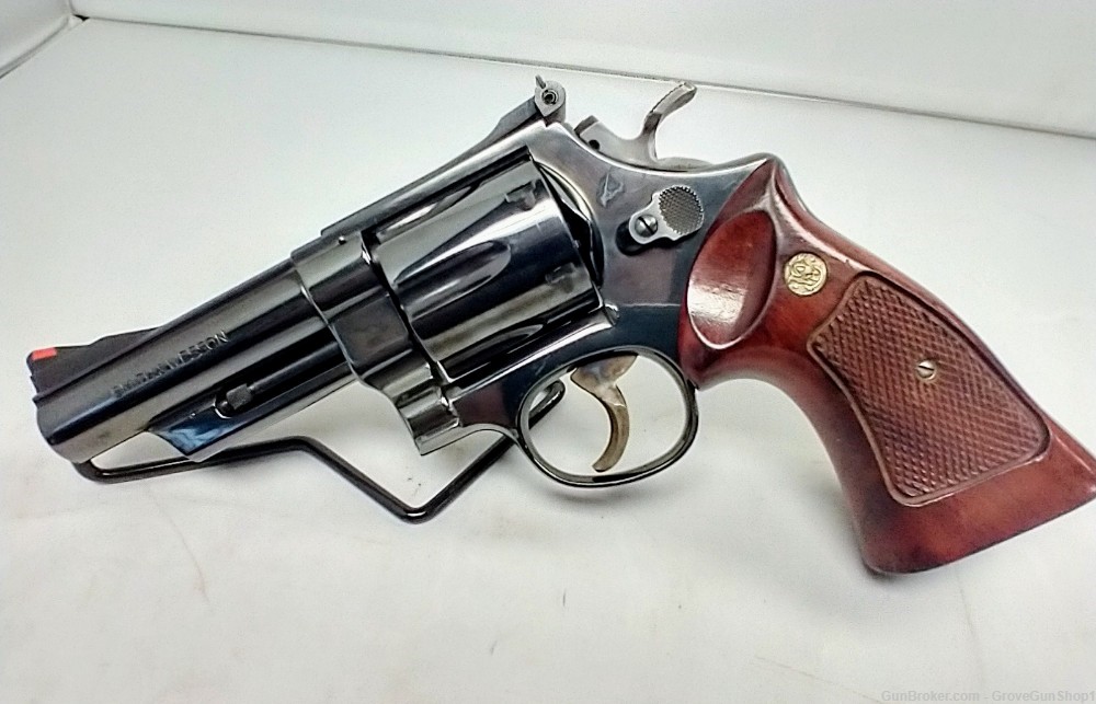 1976 Smith & Wesson Model 57 41 Magnum Revolver 4" BEAUTIFUL-img-7