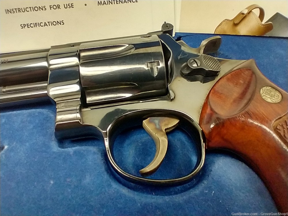 1976 Smith & Wesson Model 57 41 Magnum Revolver 4" BEAUTIFUL-img-4