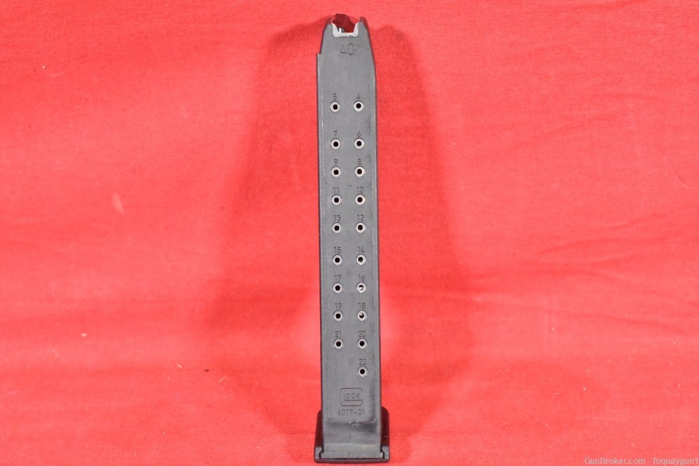 Glock Magazine 40 Cal 22RD Extended Clip Mag OEM Glock-img-3
