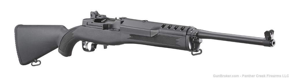 Ruger Mini-14 .223 Remington Black Synthetic - Blue/Black, 18.5" 5855 20+1-img-0