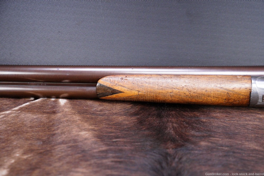 Belgian James Parker 12 GA 30” SxS Double Barrel Hammer Shotgun, C&R-img-13