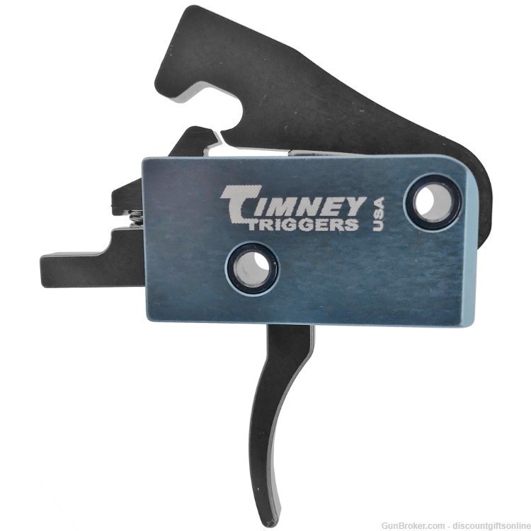 TIMNEY Impact Trigger Group AR-15 Small Pin .154" 3 lb Single Stage Curved-img-0