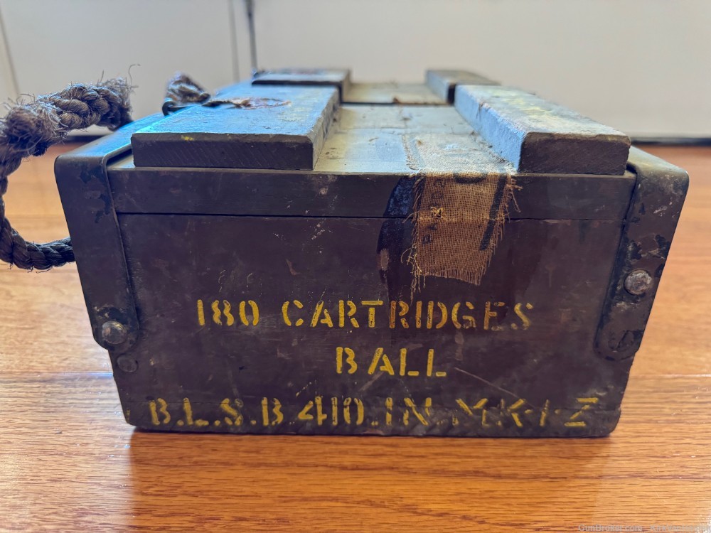 2 British India Enfield 410 Ammo Crates 360 Rounds-img-4