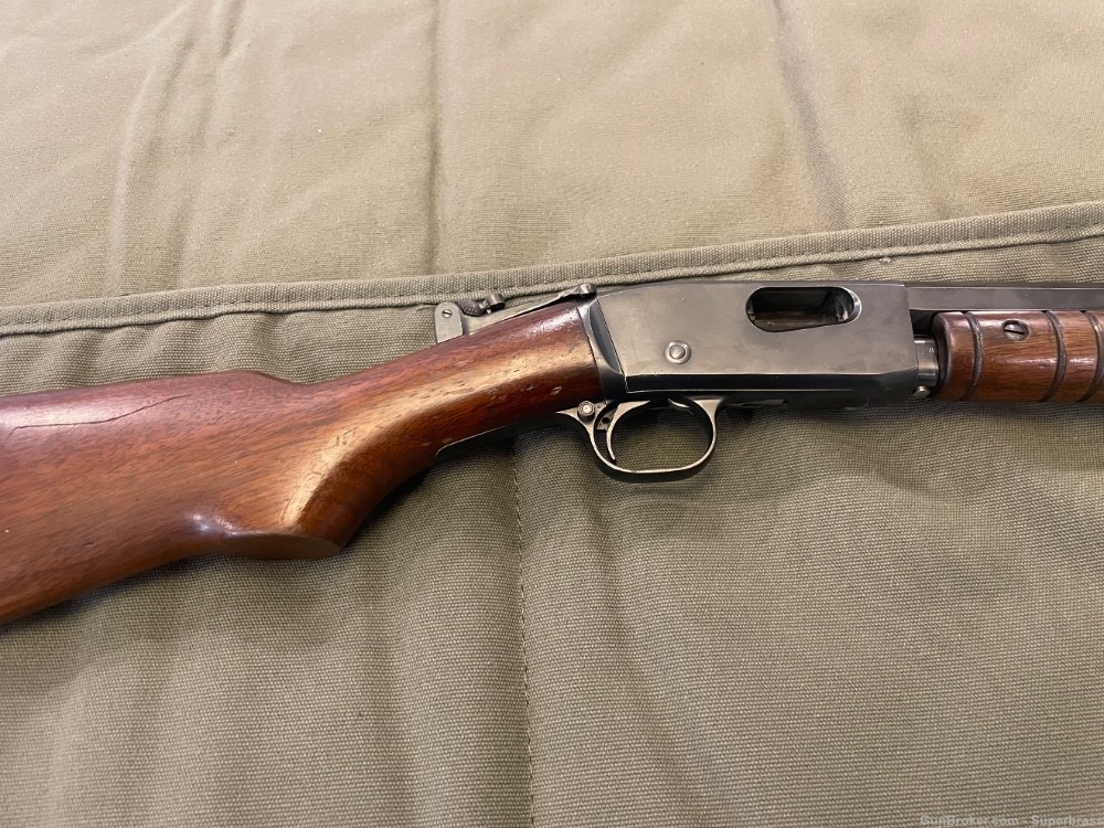 Remington Model 12 22 S L LR Pump Action Rifle 24" Octagon Barrel-img-3