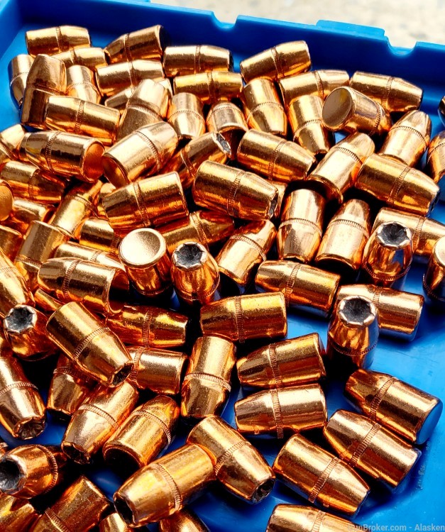 106 pcs - .44 .429 - 300 grain HP bullets (.44 Mag or .444 Marlin)-img-1
