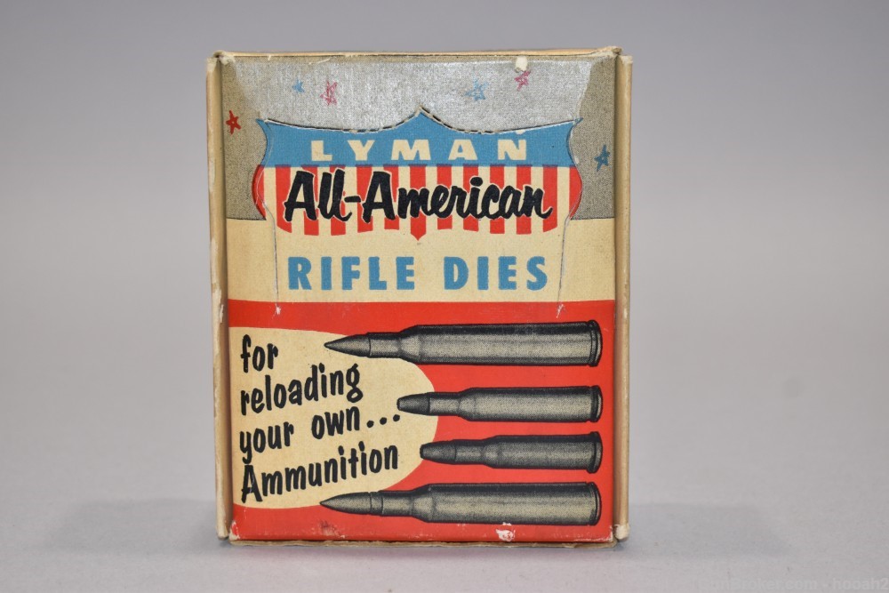 Vintage Lyman All American Full Length Reloading Dies 6.5x50 Japanese-img-0