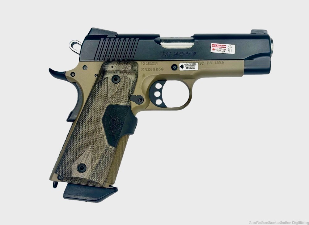 NEW *KIMBER 1911 PRO COVERT II .45 ACP 4" BARREL 7+1 WITH CT LASERGRIP*-img-7