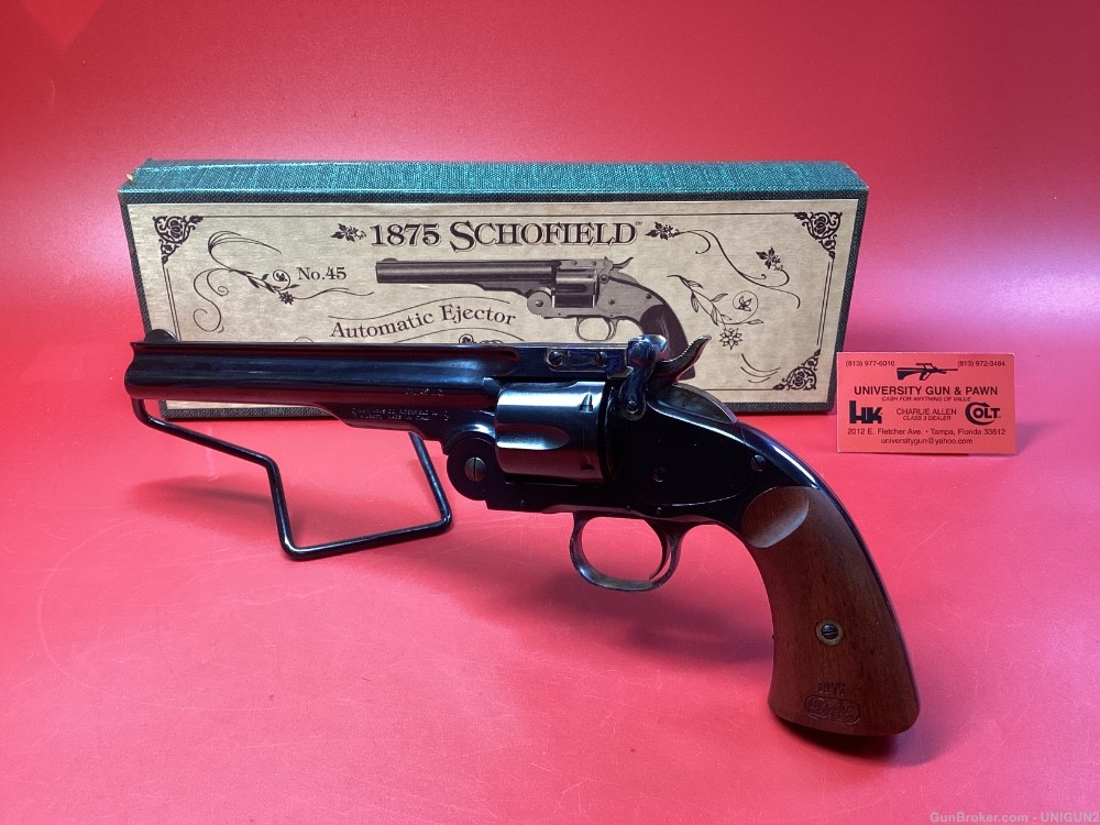 Navy Arms Co. 1875 Schofield U.S. Calvary Model (Uberti) 45 Long Colt-img-1