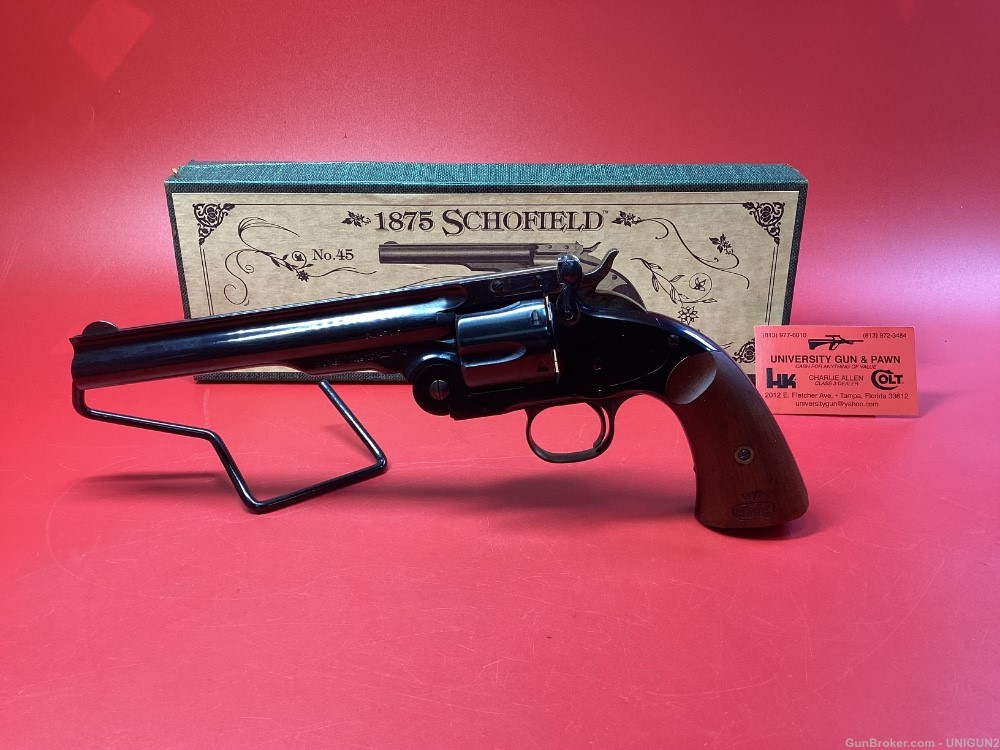 Navy Arms Co. 1875 Schofield U.S. Calvary Model (Uberti) 45 Long Colt-img-0