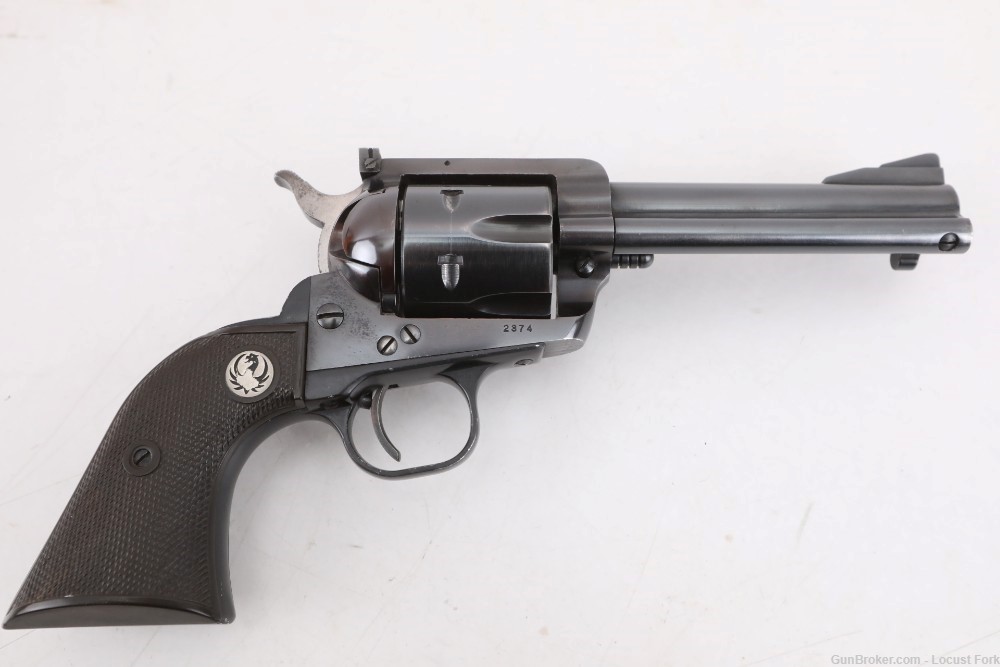 Ruger Blackhawk 357 Magnum 4 5/8" Blue 2nd Year Prod. 1956 C&R Unconverted -img-1