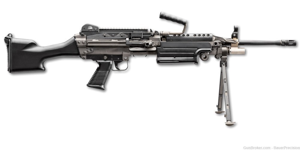 NEW-FN FNH M249S M249 SAW 5.56/.223 Belt-Fed Black Rifle ! 46-100169*-img-0