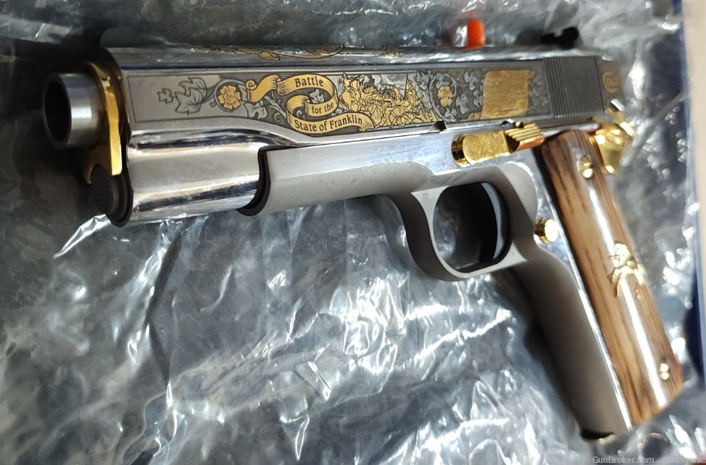 Colt SK Customs Lost State of Franklin 1911 SS 45acp John Sevier Layaway-img-10