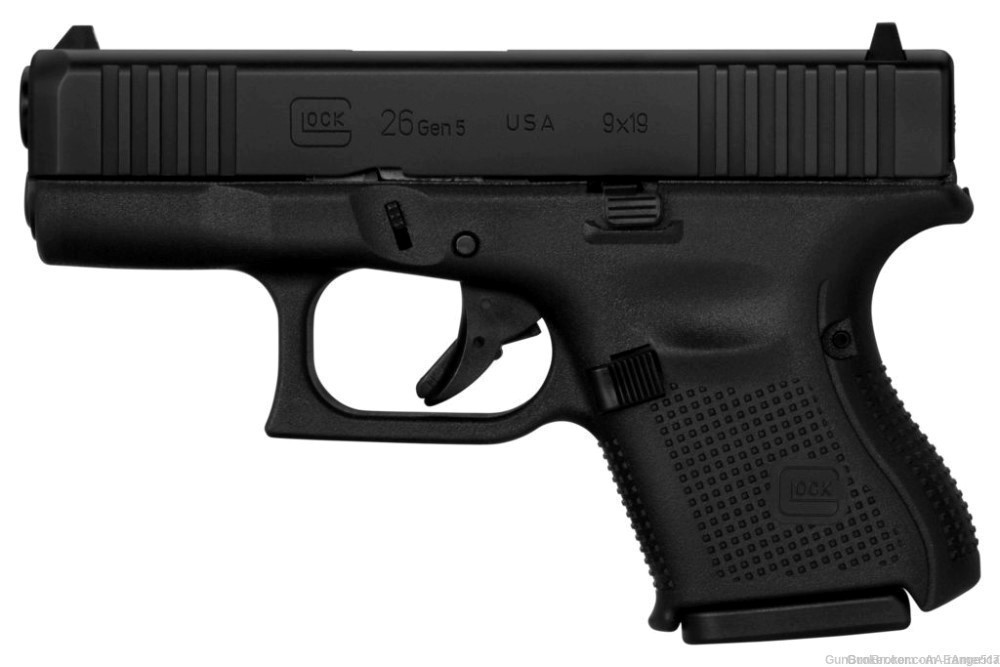 Glock G26 Gen 5 9mm 3.43 in BBL 10+1 UA265S201 G 26 G5 FS 9x19 9 mm FS-img-0
