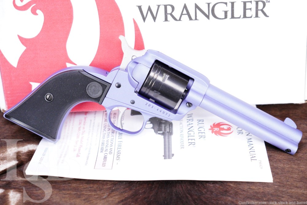 Ruger Wrangler Bill Hicks Exclusive 02025 .22 LR SA Revolver, MFD 2020 -img-0