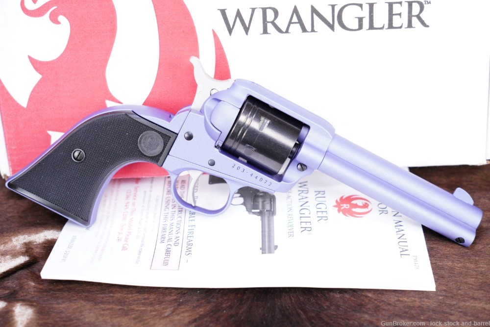 Ruger Wrangler Bill Hicks Exclusive 02025 .22 LR SA Revolver, MFD 2020 -img-2