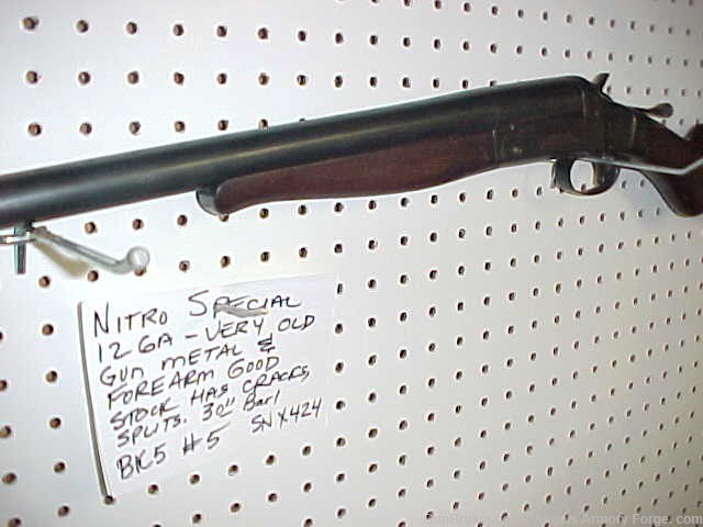 BK#5 - ITEM# 5 - Nitro Special - 12 Ga Single Shotgun - 30 " Bar'l-img-15