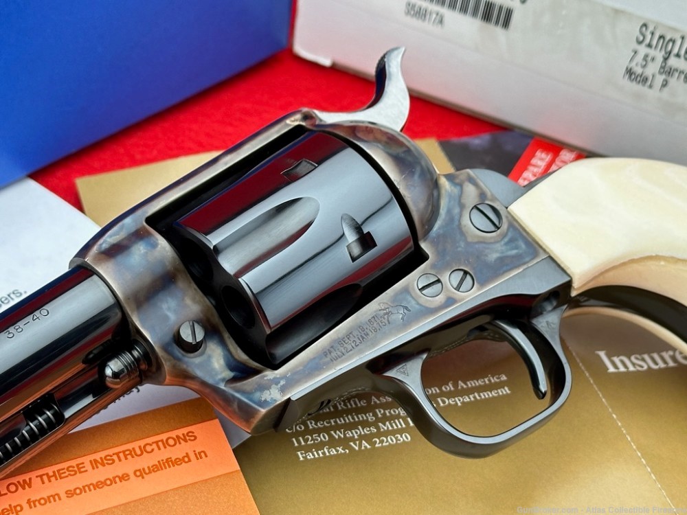 SPECIAL ORDER 2008 Colt SAA 7.5" Royal Blue .38-40 WIN |*MAMMOTH IVORY*|NIB-img-4