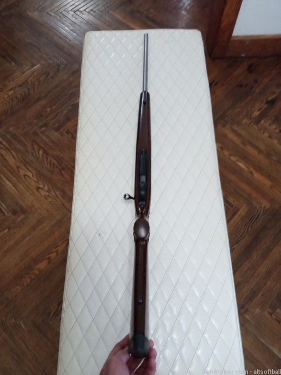 Excellent no longer made Tikka T3 "300" wsm walnut stock stainless-img-3