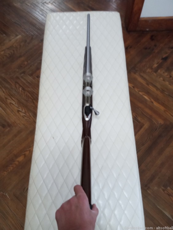 Excellent no longer made Tikka T3 "300" wsm walnut stock stainless-img-2