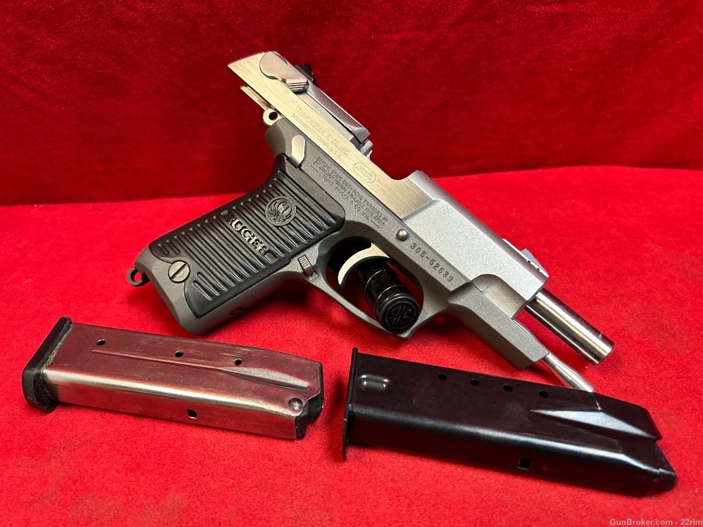 Ruger P89, 9mm, Stainless, 2 Mags, Original Case/Loader-img-12