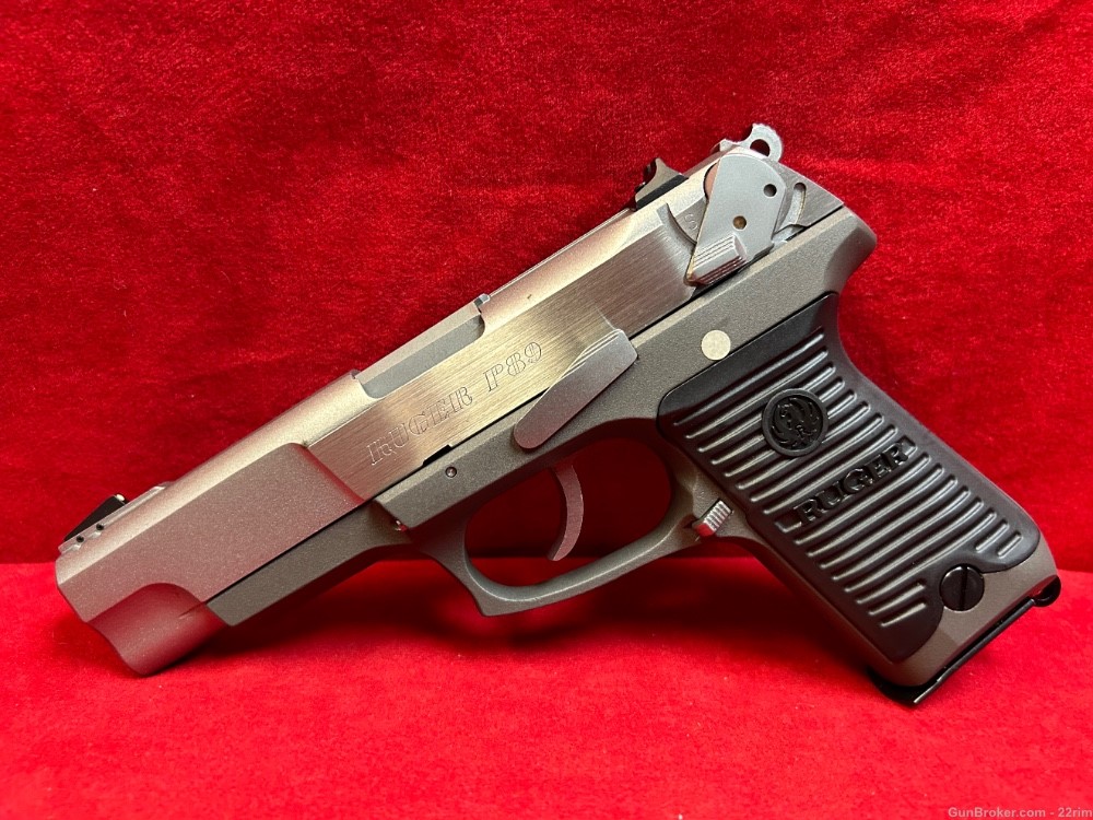Ruger P89, 9mm, Stainless, 2 Mags, Original Case/Loader-img-3