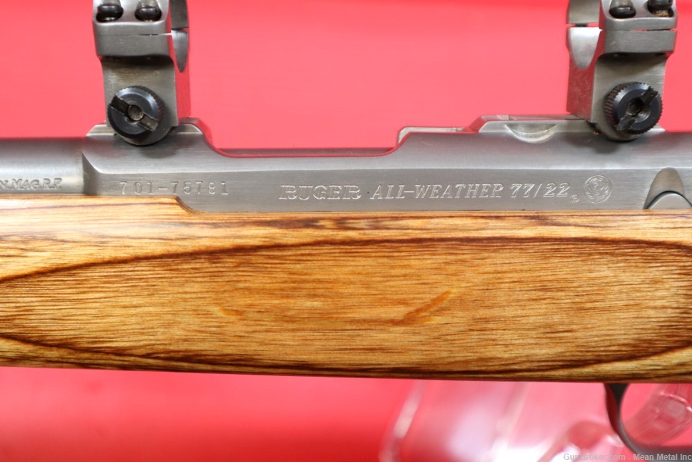 Ruger All Weather Laminated 22mag 77/22 22 Win Mag PENNY START No Reserve -img-16