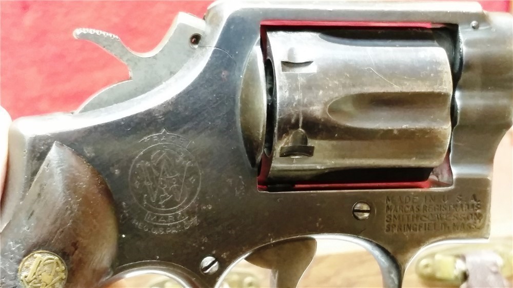 Smith and Wesson .38 S&W Special 1966-1967 C Series K Revolver-img-3