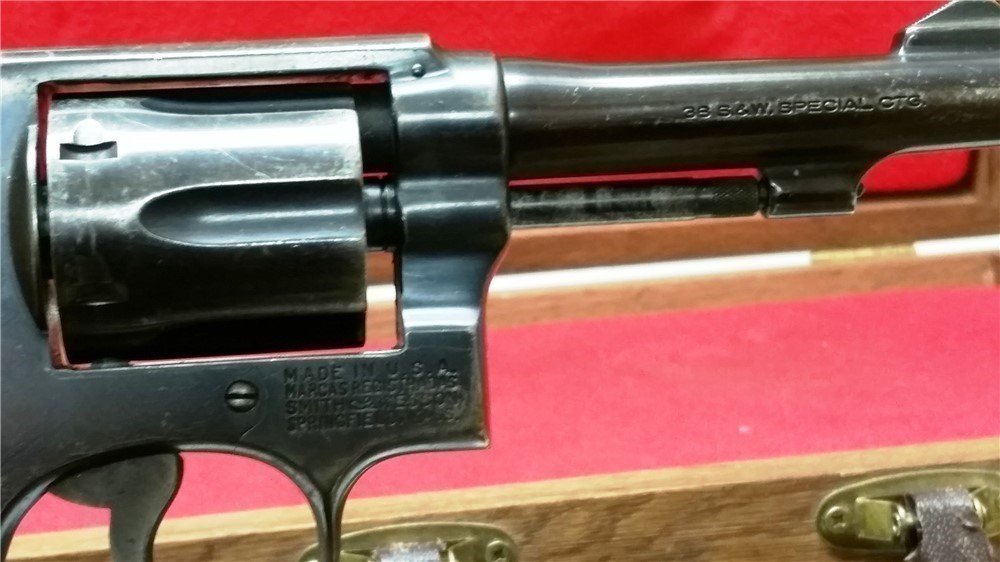 Smith and Wesson .38 S&W Special 1966-1967 C Series K Revolver-img-1