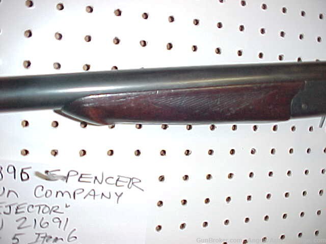 BK#5 Item#6 - Spencer Gun Company - "Ejector" Model 1896 - 12 Ga Shotgun-img-8