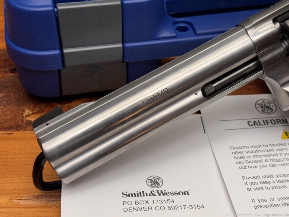 Smith & Wesson 648-2 6" 22 WMR 8 Shot DA/SA Used-img-5