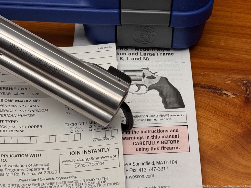 Smith & Wesson 648-2 6" 22 WMR 8 Shot DA/SA Used-img-11