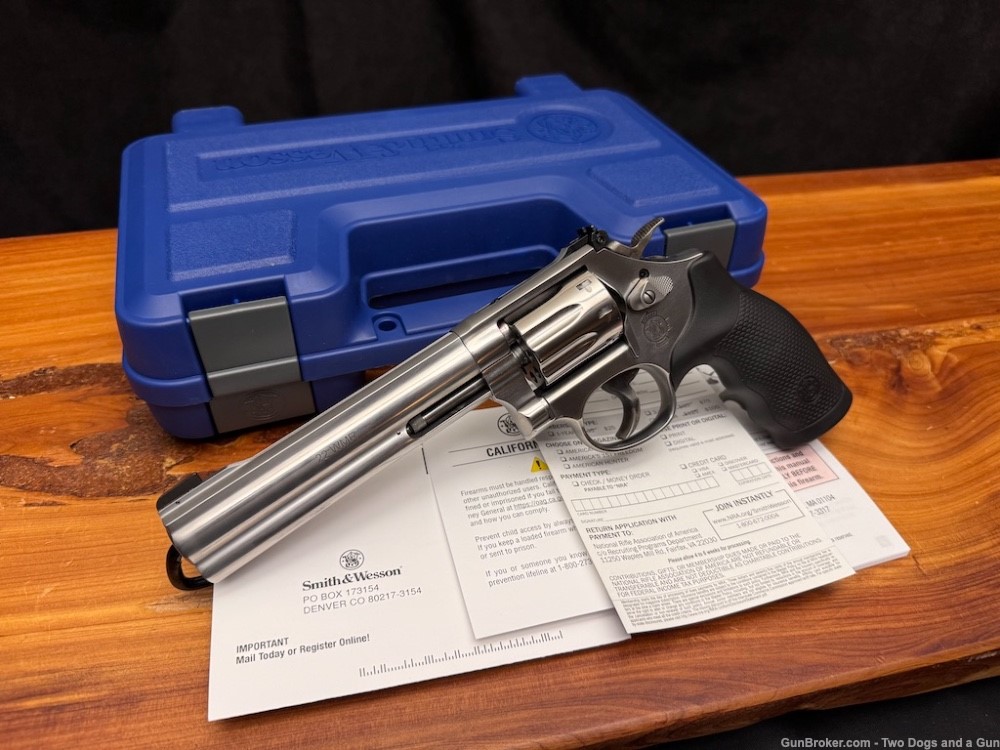 Smith & Wesson 648-2 6" 22 WMR 8 Shot DA/SA Used-img-2
