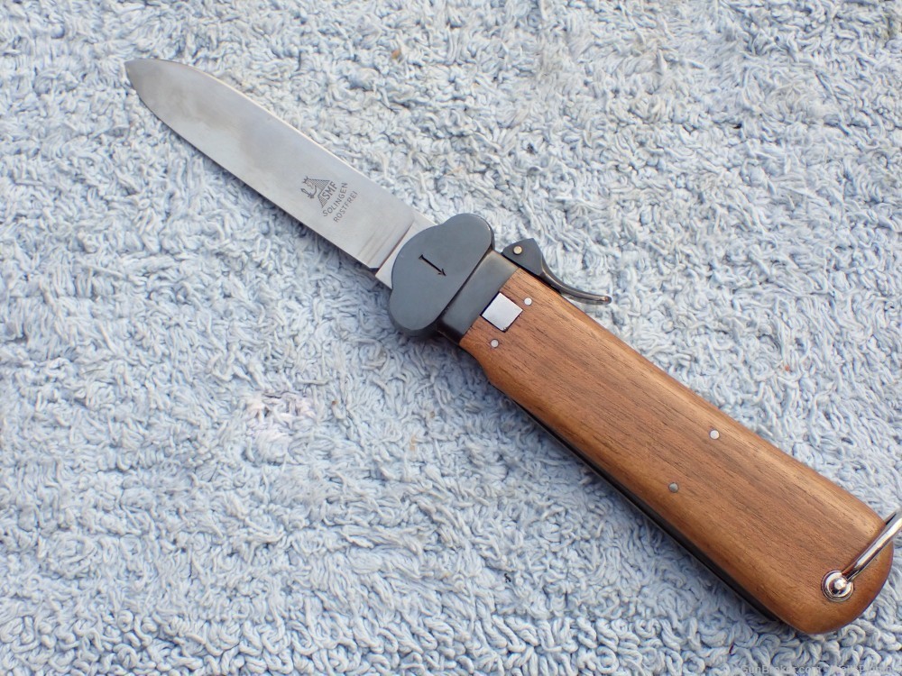 GERMAN WWII LUFTWAFFE GRAVITY KNIFE PARATROOPER TYPE II VARIANT SMF (MINT)-img-15