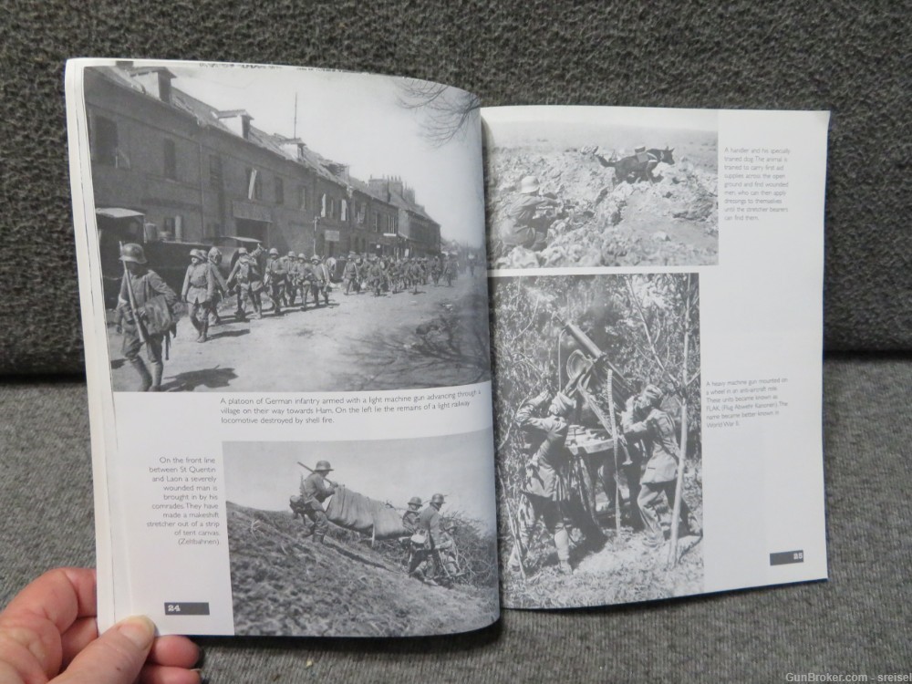 IMAGES OF WAR- 1918 THE GERMAN OFFENSIVES- RARE WARTIME PHOTOGRAPHS -img-12