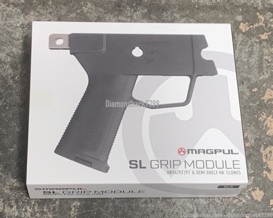 MAGPUL MAG1070 MOE SL Grip Module Black Polymer for HK 94 93 91 & Clones-img-3