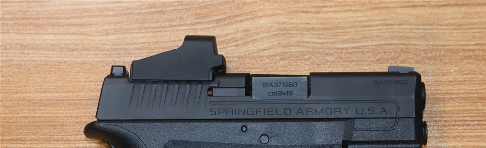 Springfield Armory XDS-9 9mm, 3 1/3" Barrel Box 3 Mags CT 5 Moa Red Dot-img-7