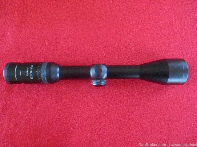 Kahles 3-9x42 Rifle Scope Plex Reticle Matte Made In Austria-img-0