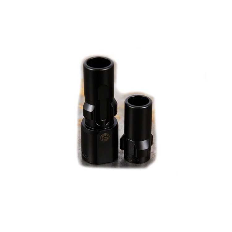 SilencerCo 3-Lug Muzzle Device 1/2x28 9mm-img-0