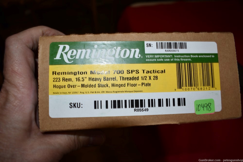 Remington Mod 700 Short Tactical, 223, LIKE NEW!, Penny START!-img-20