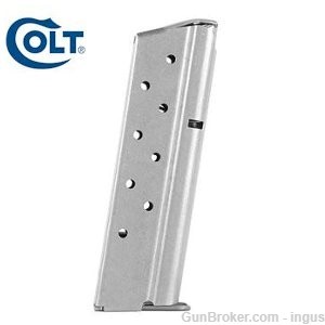 COLT DOUBLE EAGLE 10MM STAINLESS FINISH FACTORY 8RD MAGAZINE SP573421-RP-img-0