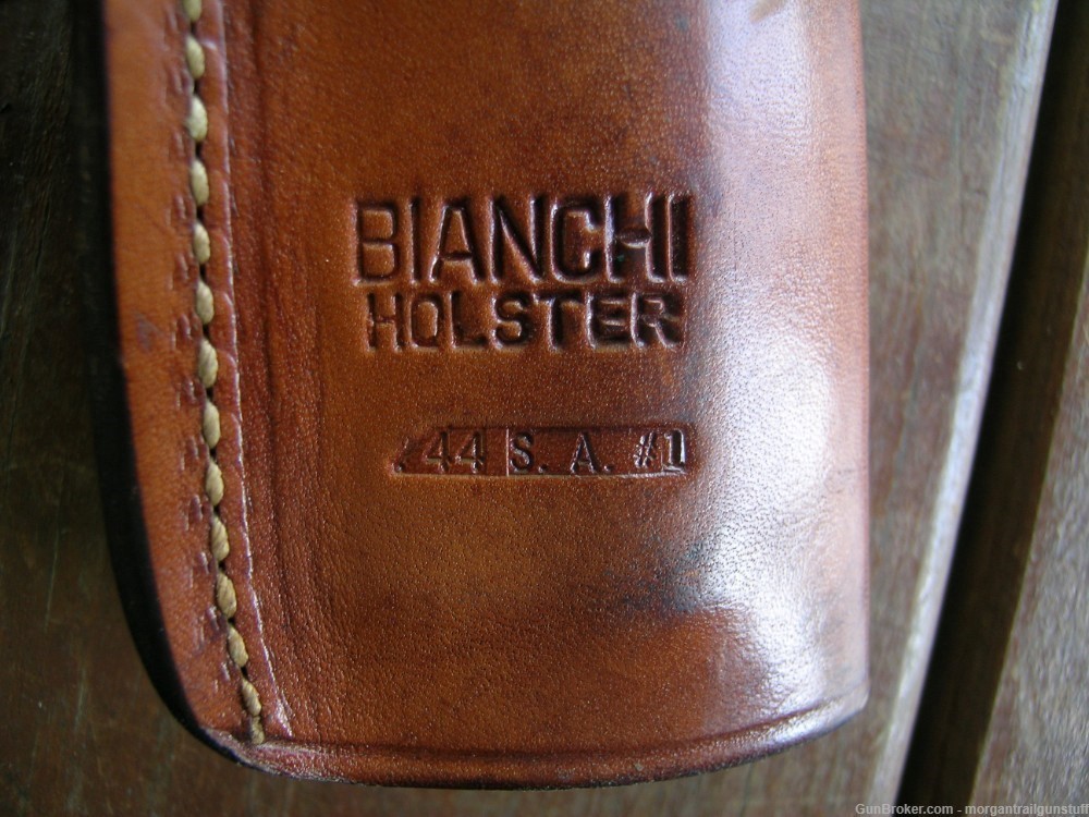 Bianchi #1L Lawman Leather Holster Colt Uberti Large Fr SAA 7-1/2" LH-img-6