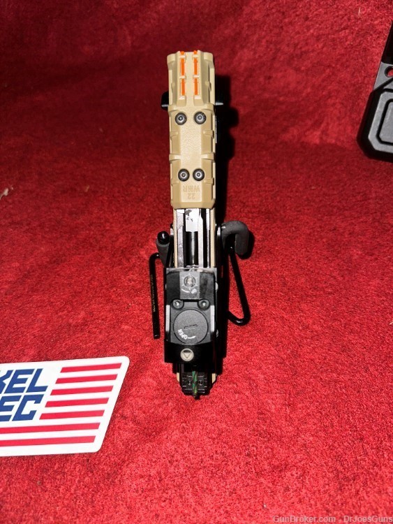 Tan MCarbo Upgraded Keltec PMR-30 Mounted 3 MOA Red Dot-img-8