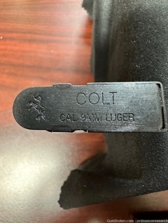 Colt 1911 Full Size Blued 9 Round 9mm Magazine-img-0