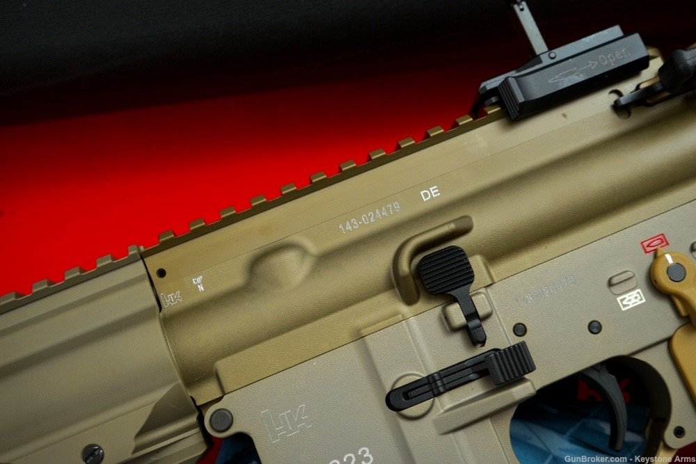 Ultra Rare Heckler & Koch MR223 A3 RAL 8000 Pistol Holy Grail 99% ANIB-img-10